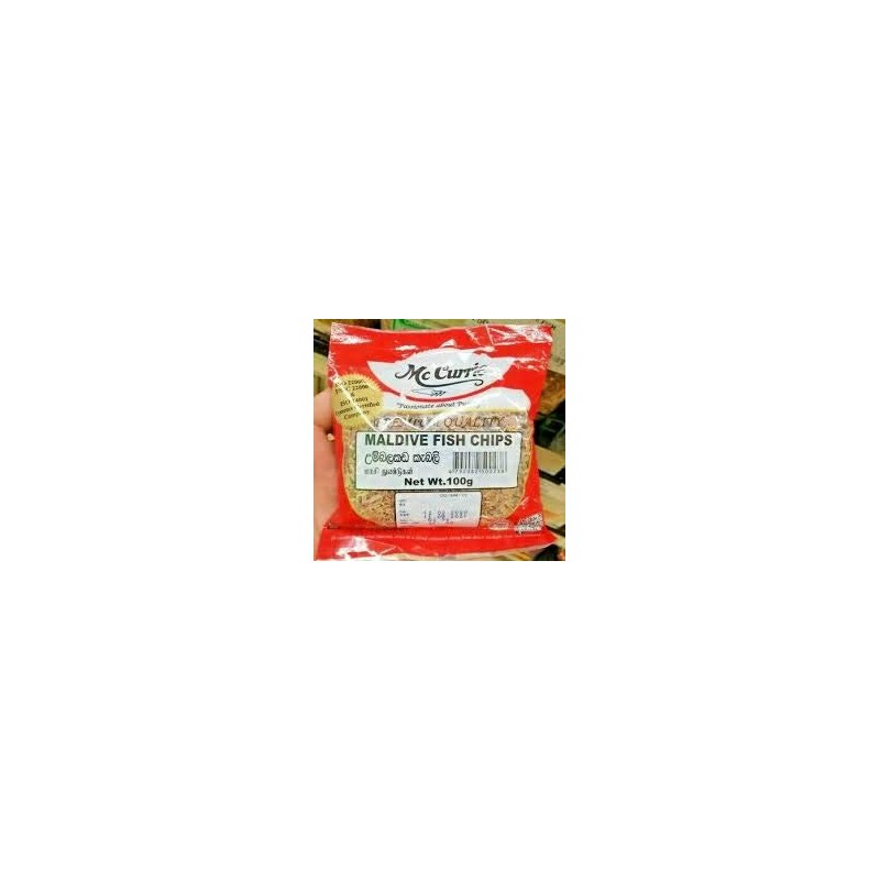Mccurrie Maldive Fish Chips Ceylon 100g