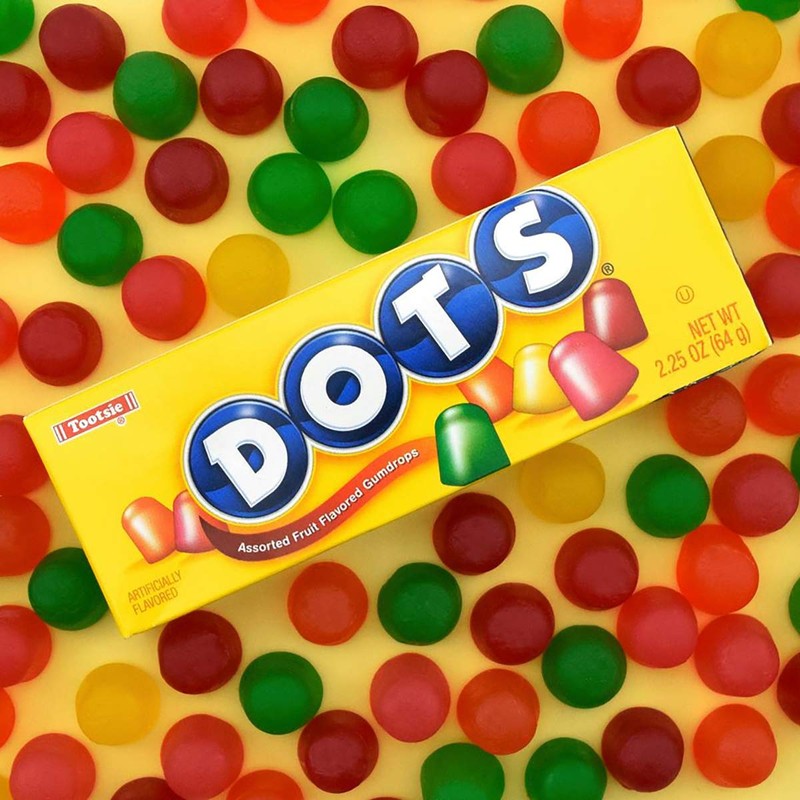 DOTS Individually Wrapped Candy - Original Gummy Candy Flavors -
