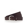 MUSTANG Women's Genuine Leather Belt, cappuccino