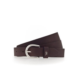 MUSTANG Women's Genuine Leather Belt, cappuccino