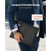 Portable Fireproof Document Bag with 1832 Fahrenheit Heat Insulated Lock