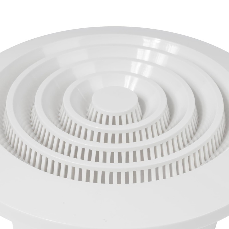 4'' Inch / 100 mm White Plastic Ceiling Vent Cover