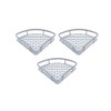 Triangular Shower Caddy Shelf Bathroom Wall Corner Rack Storage Organizer