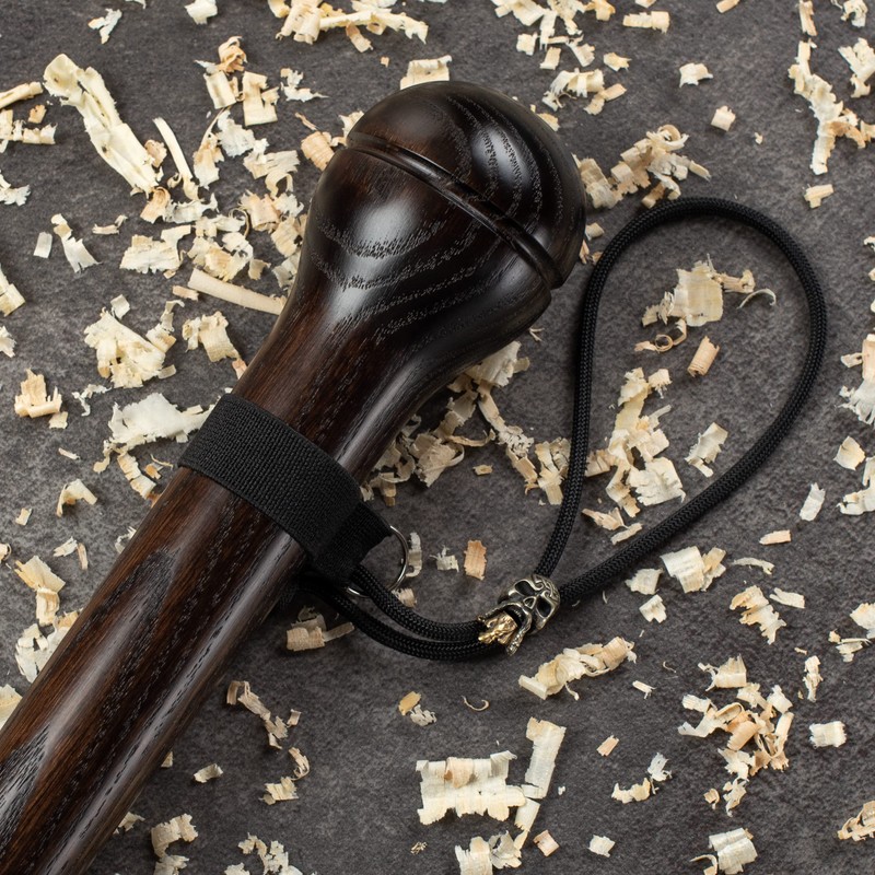 Asterom Handmade Walking Stick for Men - Solid Hardwood Carved