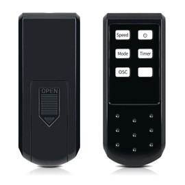 HZIME New Replacement Remote Control Compatible for COSTWAY 16" Oscillating Pedestal Fan 54237-CYWH-CS