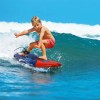 Red 6 Feet Surfboard with 3 Detachable Fins for Surfingcolor: