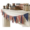 FunAcce 4th of July Garland Decorations, Red White Blue Stars