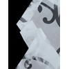 ESLIR Sliding Curtains, Burnout Panel Curtains, Set of 2 Curtains