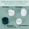 Duuclume 2 Pcs Pets Pill Shooter & Pill Crusher and