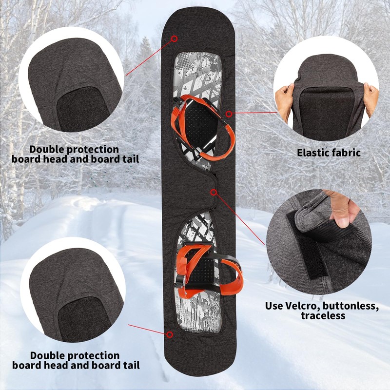 Snowboard Protective Cover with Open Binding, Snowboard Protective Cover, Protect