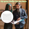 24er-pack Dokumententasche Transparent A4,Dokumentenmappe A4 zum Abheften klar,Dokumententasche Wasserdicht A4,Klettverschluss