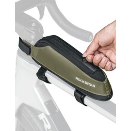 ROCKBROS Bicycle Bag Reflective Frame Bag Tool Bag Bicycle Accessories Large Capacity of 1.4L for Mountain Bikes, Road Bikes, Gravel Bikes