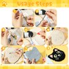 WATINC Punch Needle Coaster Kit Punch Needle Coaster Kit Cat
