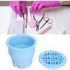 Makeup Brush Cleaning Bowl, Compact Lightweight Accessory for Travel and