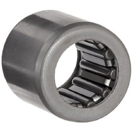 INA SCE59 Needle Roller Bearing, Steel Cage, Open End, Inch, 5/16" ID, 1/2" OD, 9/16" Width, 35500rpm Maximum Rotational Speed, 1480lbf Static Load Capacity, 1340lbf Dynamic Load Capacity