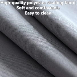 Thicker Version Bunk Bed Curtain Bed Canopy Bedroom Blackout Curtains Single Sleeper Bed Shading Curtain Dustproof Breathable Curtain Privacy Draperies Cloth Curtain Bedding for Home Students Dorm