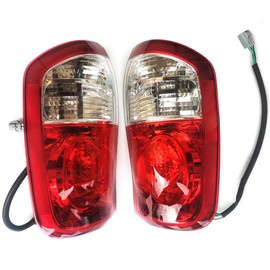 Pair Rear Tail Light Brake Lamp Compatible with Toyota Tundra Double Cab 2004-2006 Rear A Set Tail Brake Lamp