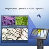 Digital Microscope with 5in IPS Screen USB 1080P 1000X Magnification