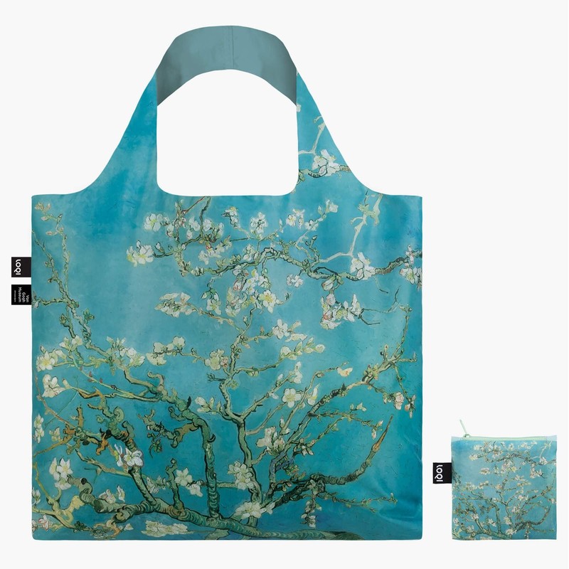 LOQI Lowky Eco Bag Van Gogh A Blossom Recycled Foldable