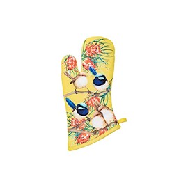 Maxwell & Williams Katherine Castle Bird Talk Oven Mitt Superb Fairy-wrens