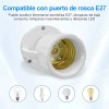 Losaitini® Socket Con Sensore De Movimiento 360°y Luminosidad E27 6pzs