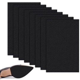 Shoe Grips on Bottom of Shoes, 8pcs Anti Slip Shoe Sole Grip Protector Repair Rubber Shoes Heel Bottom Grip Protectors Pads for Women Men
