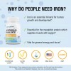 Puregen Ferrous Sulfate 325mg 65mg Elemental Iron High Potency Iron