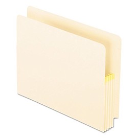 Pendaflex 12832 Convertible File, Straight Cut, 3 1/2 Inch Expansion, Letter, Manila, 25/Box