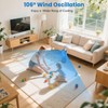 Desk Fan,13 Inch Portable Bladeless Fan, Small Quiet Office Fan