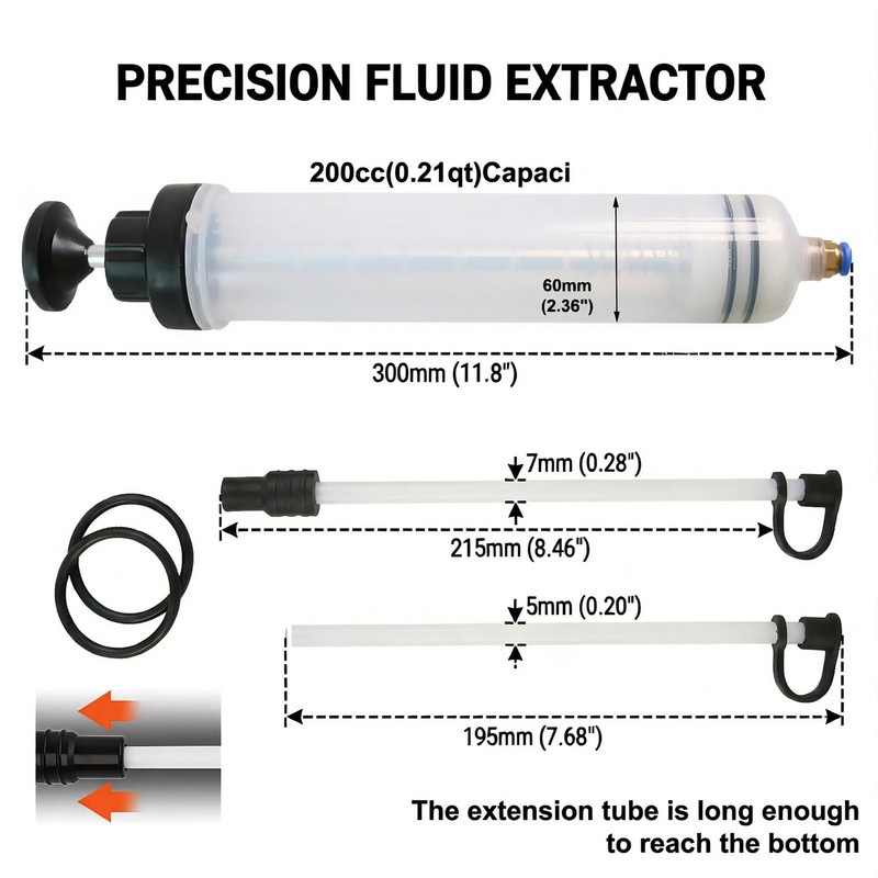 DIQDI Manual Fluid Transfer Pump Gear Oil Filling Maintenance Tool