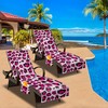 NISDOING Lounge Chair Towel Cover, (Pack of 2), Beach Chair