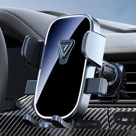 Piwaal Pro Dashboard Phone Holder - 360° Rotating Car Mount with 6.8kg Suction, Universal Fit for 4-7" Phones (Air Vent/Windshield/Dashboard)