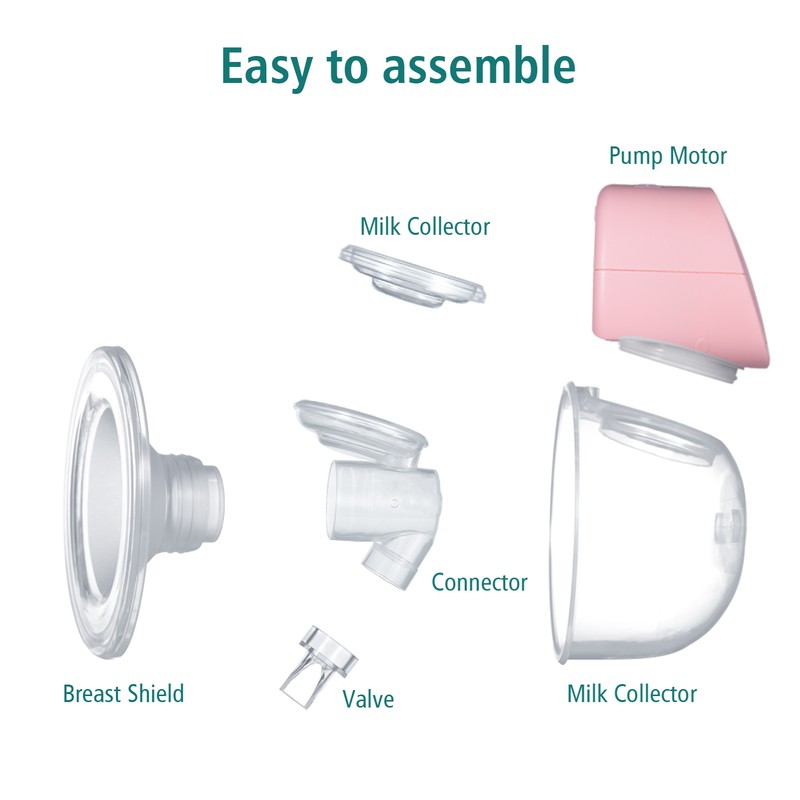 Wearable Electric Breast Pump Silent Invisible Hands Free Breast Pump