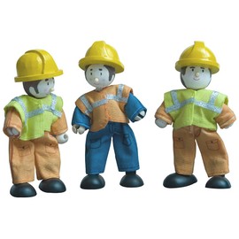 Le Toy Van Budkins - Gift Pack Construction Workers