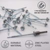 SKIR'CO (Pack of 30) Self Drilling 5.5 x 110mm Zinc