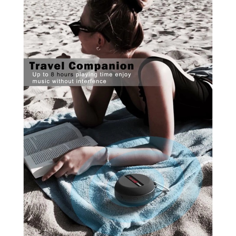 Inwa Portable Bluetooth Speaker Bike Speaker with Speed Display Wireless