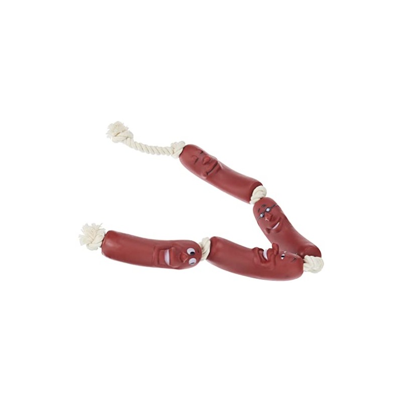 Trixie Sausages on a Rope Snack Toy, 75 cm