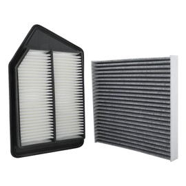 CARBBIA Cabin Air Filter& Engine Air Filter Compatible with Honda Accord 2013-2017 Compatible with Acura TLX 2015-2020 Car Air Filter Automotive 80292-SDA-A01 17220-5A2-A00