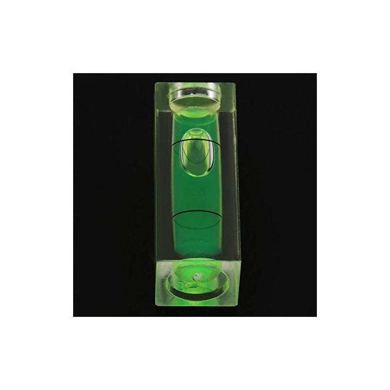 5 piezas mini nivel de burbuja pequeño 15x15x40mm de calidad