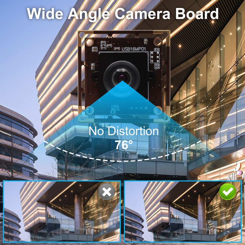 ELP 16MP USB Camera 4656x3496 Sony IMX298 Sensor, USB2.0 Camera