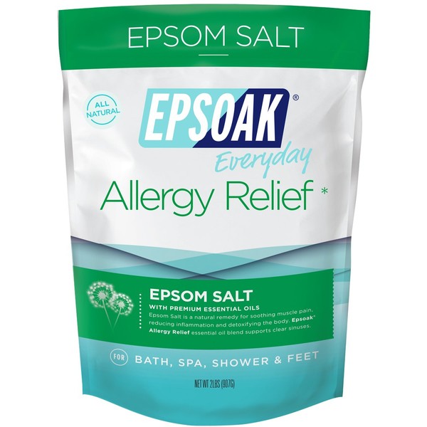 Epsoak Epsom Salt - 2 lbs. Allergy Relief Bath Salts