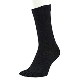 Yubinoba Socks, Sleep Silk, Black, Size S, Foot Length 8.3 - 9.4 inches (21.0 - 24.0 cm)
