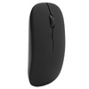 VBESTLIFE Drahtlose Maus, Mute Black Bluetooth-Computermäuse, Ultradünne Gaming-Büromaus für Laptops