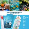 9-in-1 Aquarium Test Kit, 100 Strips, Suitable for Freshwater and