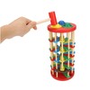 Colorful Wooden Knock Ball Ladder Toy Intelligence Development Kids Children
