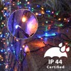 XmasBokeh String Lights Plug 300LED 30m Multicolor 8 Modes Timer