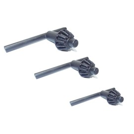 Drill Chuck Key Replacement, 3 Pieces Drill Chuck Key Drill Tension Key Set Accessories for Electric Drill Drill Clamping Tool [16 mm + 13 mm + 10 mm]