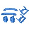 RC 1/18 Bumper Replacement Aluminum Alloy RC Front Rear Bumpers