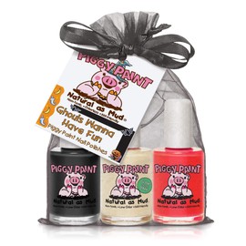 Piggy Paint - 100% Non-toxic Girls Nail Polish, Safe, Chemical Free, Low Odor for Kids, Ghouls Wanna Have Fun Gift Set