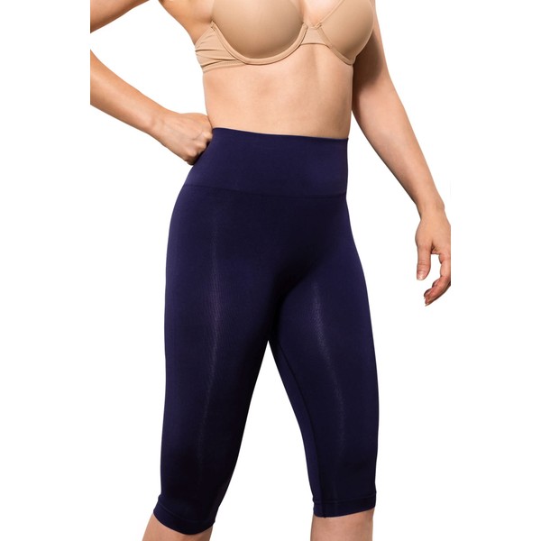 Farmacell Bodyshaper 604Y (Blue, S) Short INNERGY FIR Effect Anti